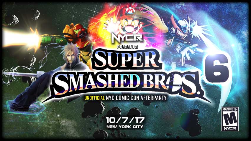 Super Smashed Bros 6 : NYC Comicon 2017 Afterparty