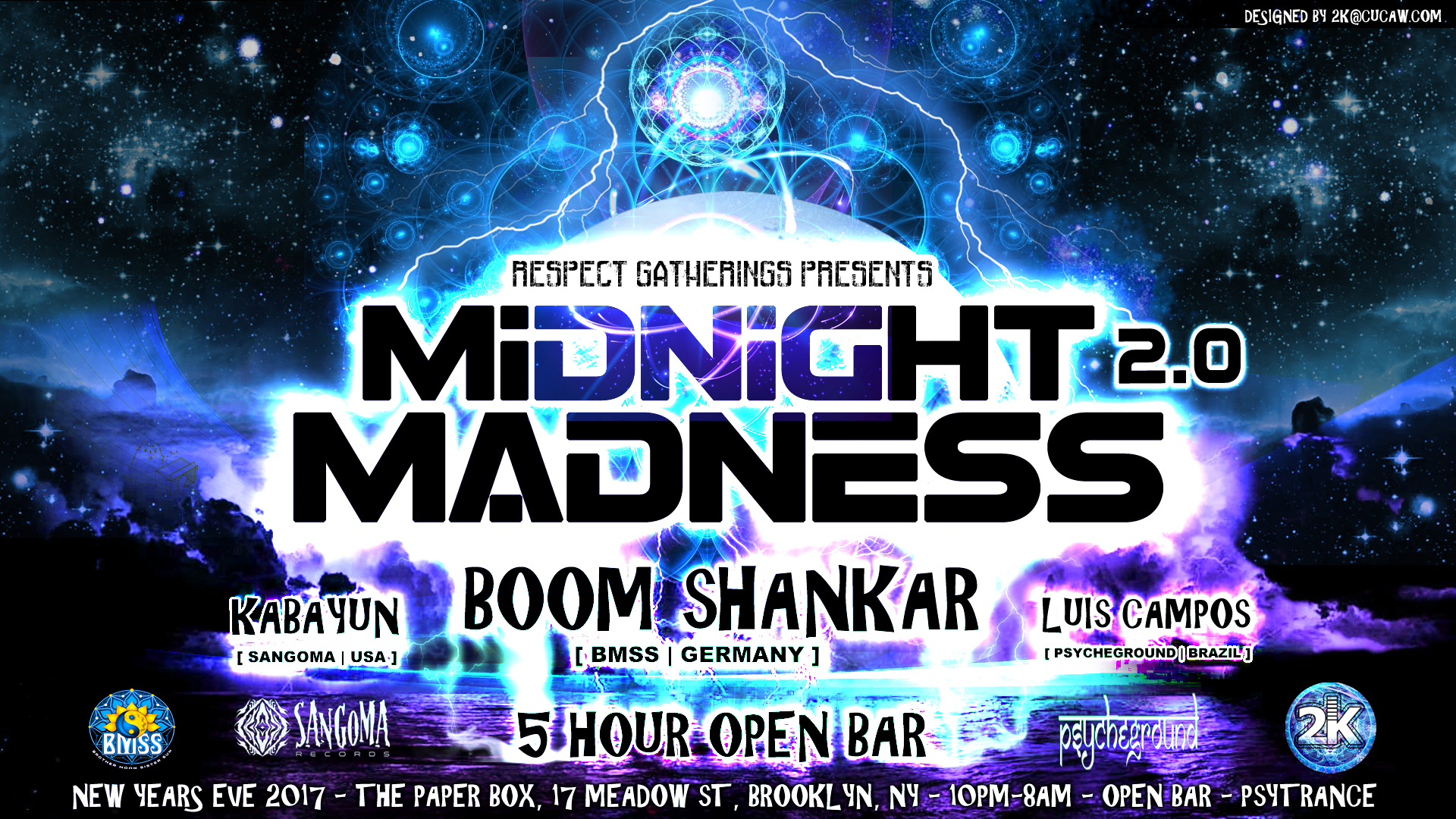 Midnight Madness NYE NYC