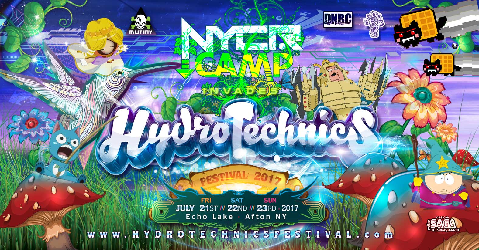 NYCR Camp at Hydrotechnics Festival 2017