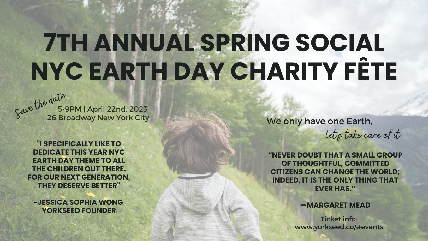 7th Annual Spring Social - Earth Day Charity Fête