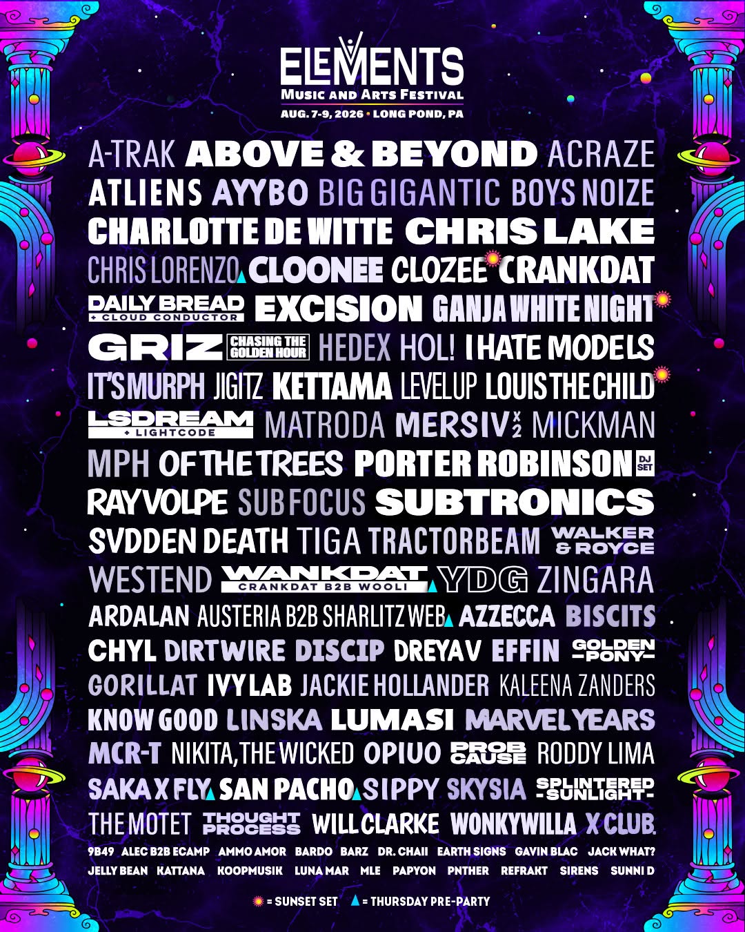 Elements Music and Arts Festival 2026 - NYCRavers