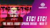 ETC!ETC! for Spring Break hosted by The Hotel Lobby Livestream (March 17, 2021)