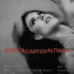 Jessica Carter Altman - LIVE at Rockwood Music Hall