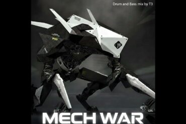 Mech War | DnB Visual Mix: Drum & Bass Bangers (1 Hour) | Custom Visuals | by T3