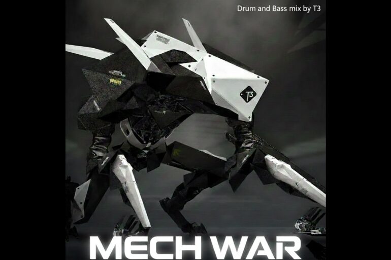 Mech War | DnB Visual Mix: Drum & Bass Bangers (1 Hour) | Custom Visuals | by T3