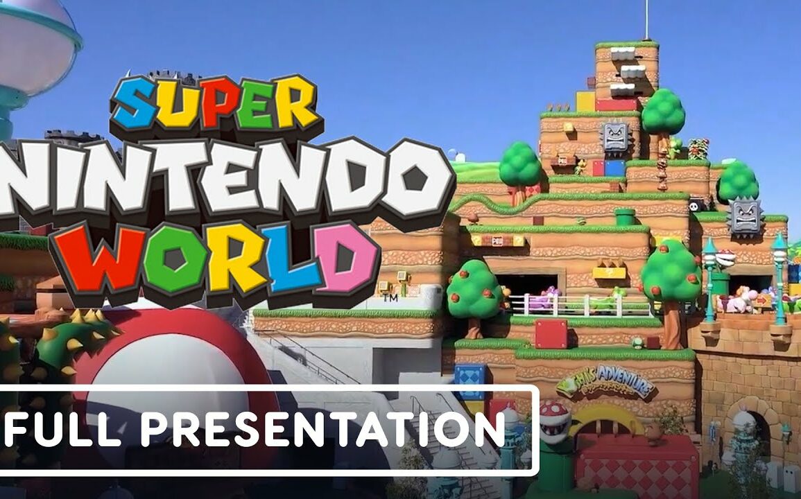 Super Nintendo World - Official Tour with Shigeru Miyamoto