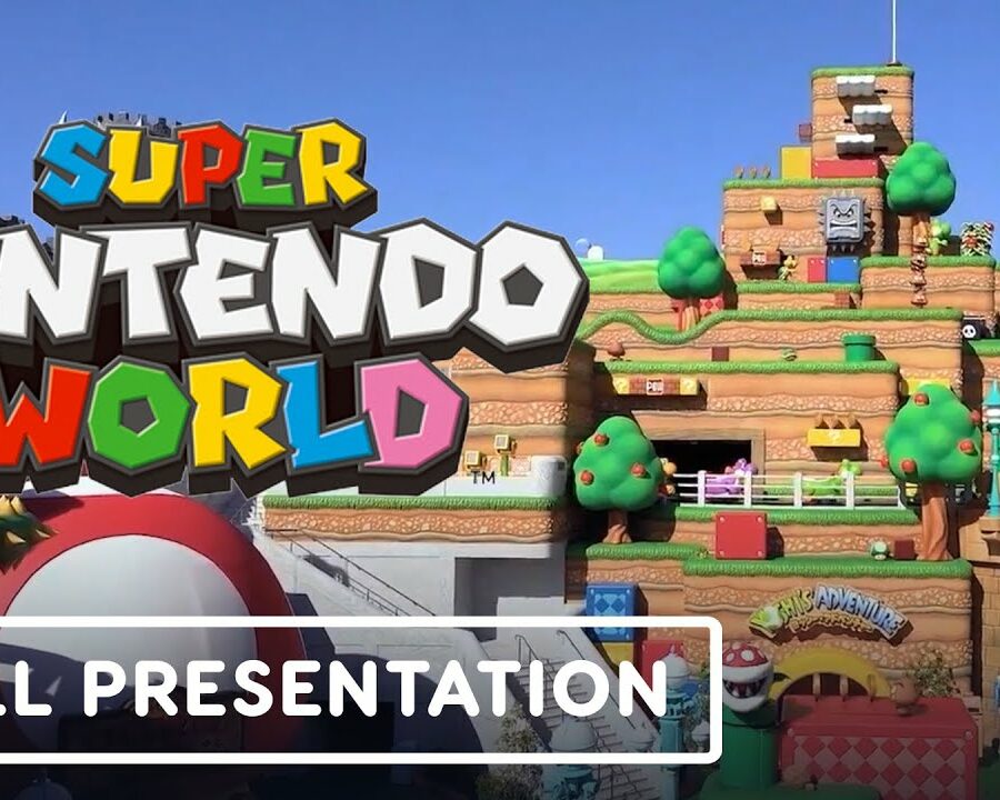 Super Nintendo World - Official Tour with Shigeru Miyamoto