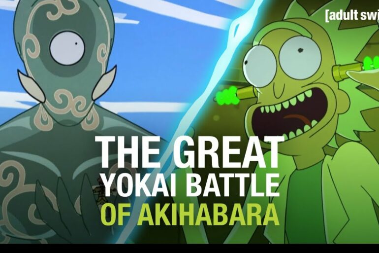 The Great Yokai Battle of Akihabara | Rick and Morty | adult swim