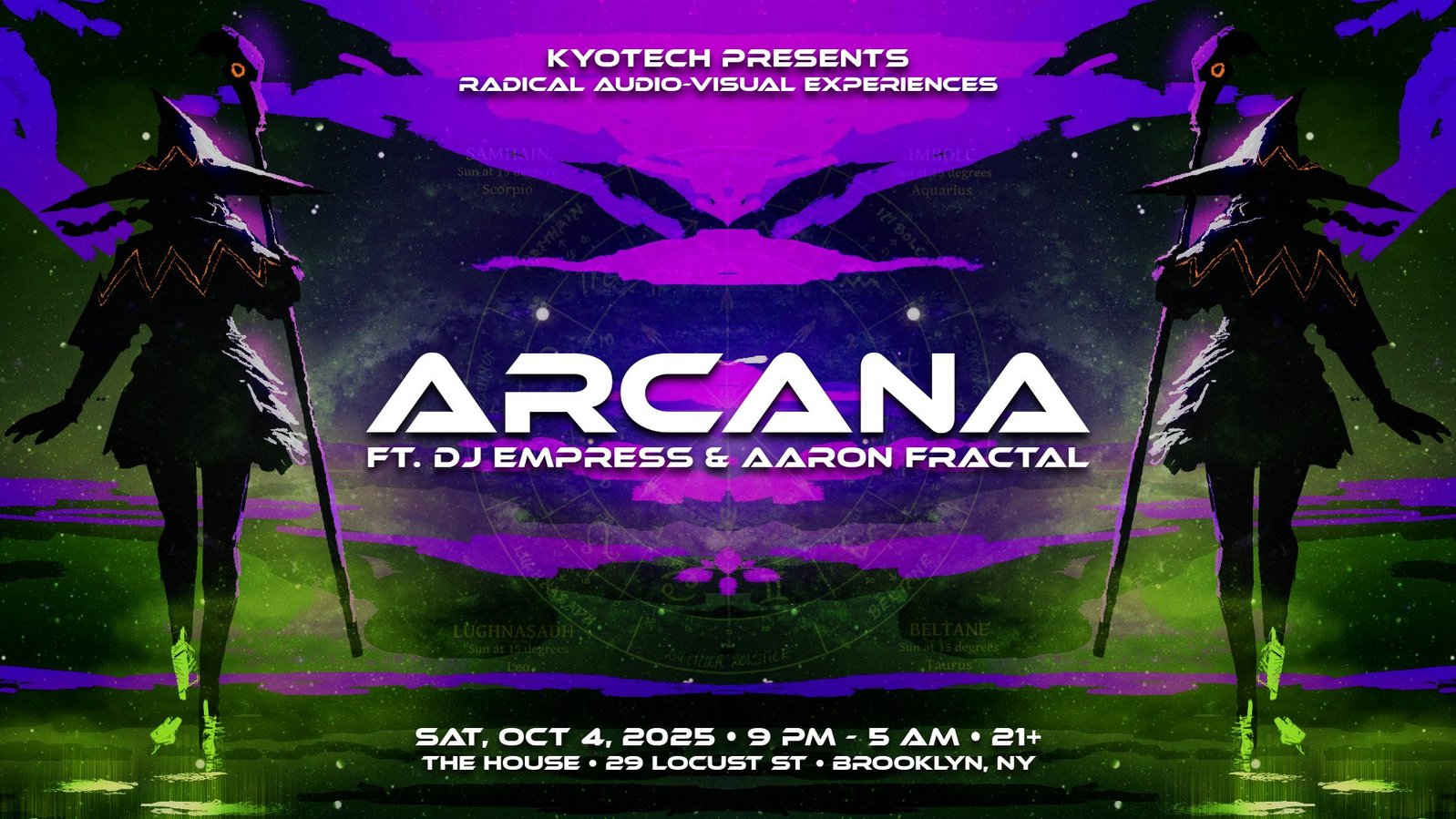 ARCANA ft. DJ Empress & Aaron Fractal ARCANA ft. DJ Empress & Aaron Fractal
