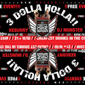 Rave Legend Sundays - Mighty Mike Saga : Live @ $3Holla Kung Fu Neck Tie