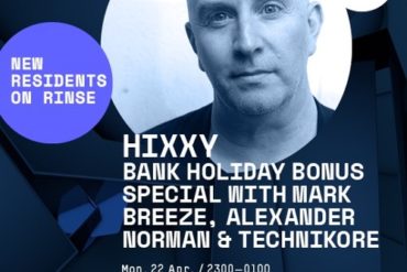 Mark Breeze Guest Mix on Rinse FM - Hixxy Show (Bank Holiday Bonus Special - Monday 22nd April 2019 by markbreeze