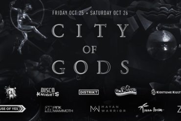 City of Gods Halloween flyer