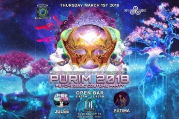 Purim 2018 Night w Dynamic & Spirit Tribe at The DL -Open Bar-