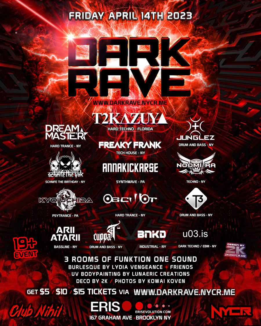 Dark Rave : April 2023