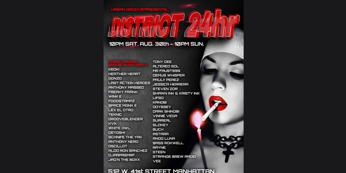District 24 Hour Rave