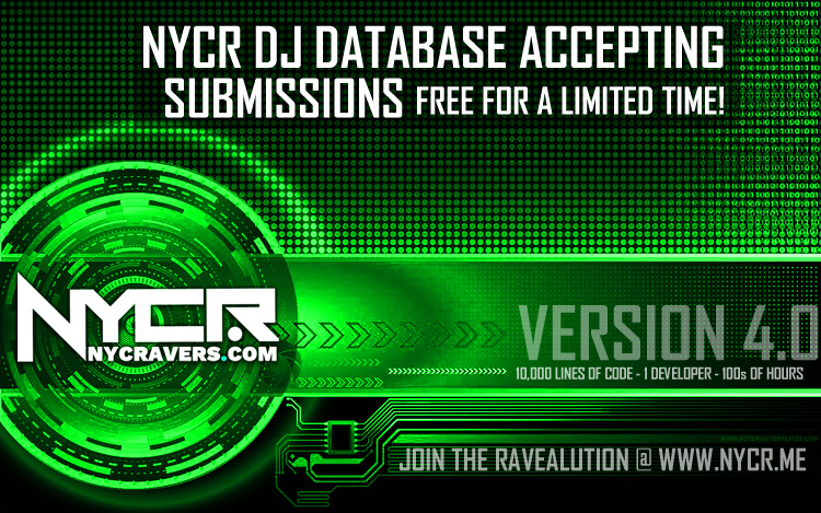 NYCR DJ Directory Beta Launch with Free Listings for DJs for a Limited Time