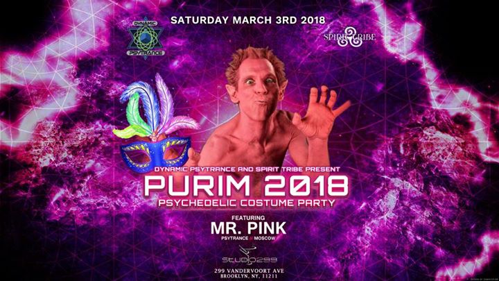 Purim 2018: Costume Night w Mister Pink