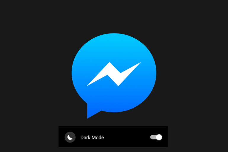 facebook messenger dark mode