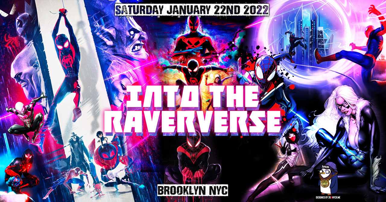 Into the Raververse : A Spiderman Cosplay Rave
