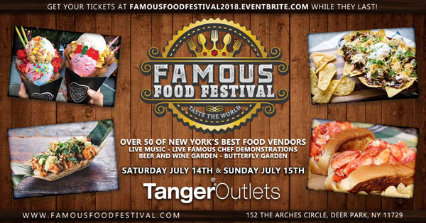 Famous Food Festival "Taste The World" - Deer Park, NY