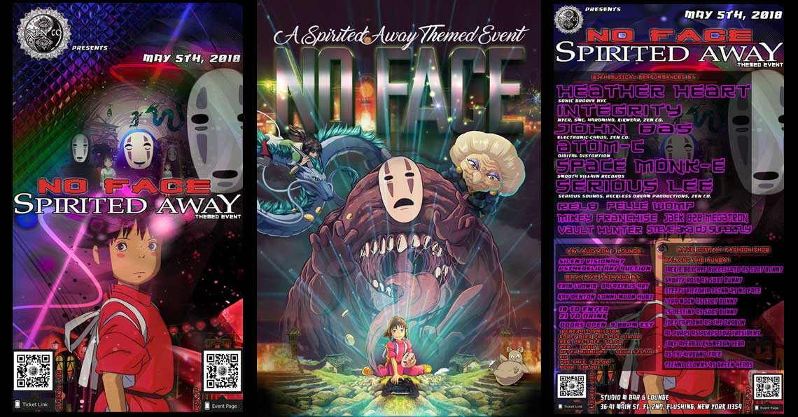 No Face: a "Spirited Away" Themed Event