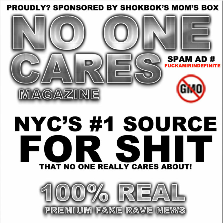 No One Cares Magazine