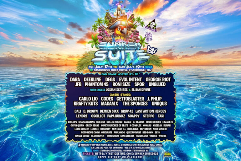 Sunken Suite Is Back With a FIRE DnB Lineup in 2026