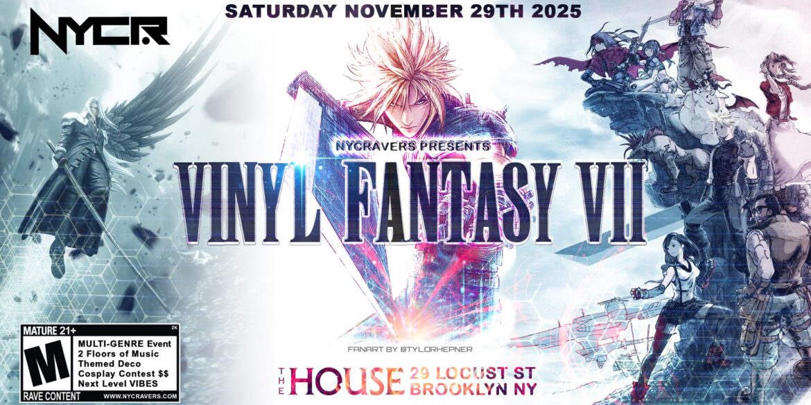 NYCRavers Presents Vinyl Fantasy 7